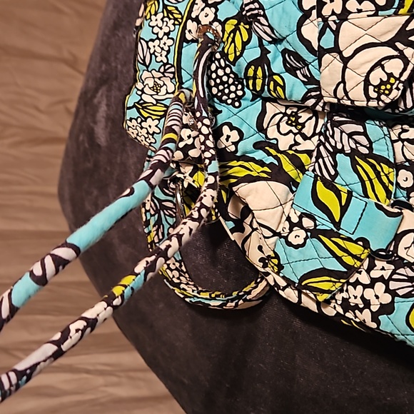 Vera Bradley drawstring shoulder bag - Picture 2 of 8